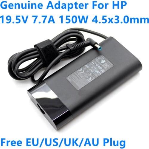Genuine TPN-DA09 TPN-CA11 19.5V 7.7A 150W 917677-003 917649-850 AC Power Adapter For HP ZBOOK 15 G3 G4 OMEN 15 Laptop Charger
