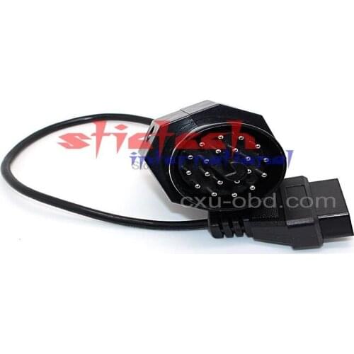 By DHL or Fedex 50pcs OBD OBD II Adapter for BMW 20 in to 16PIN Female Connector e36 e39 X5 Z3 for BMW 20pin hot sale