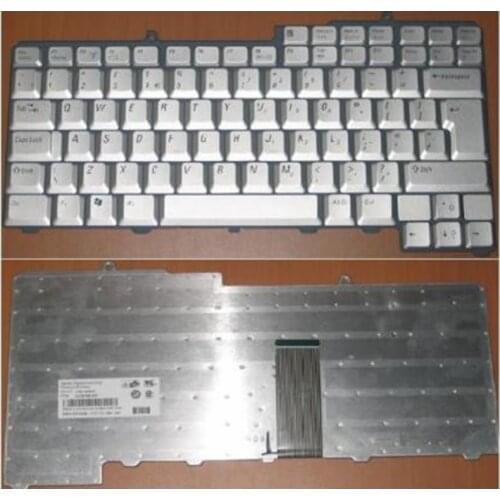 YALUZU QWERTY new for DELL XPS M140 M1710 Series NSK-D5D0U 9J.N6782.D04 0WG328 WG328 UK keyboard laptop silver