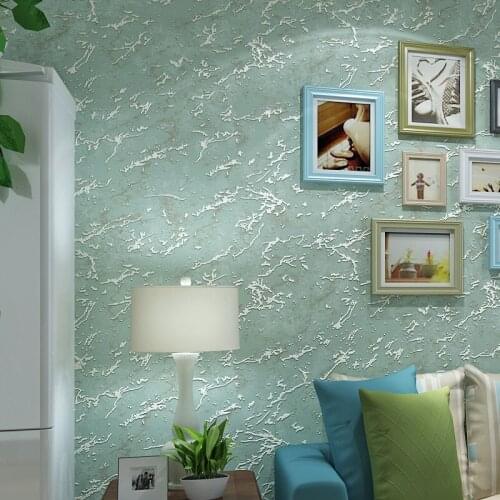 Vintage Retro Solid Color Wallpaper Mural 3d Yellow Green Papier Peint Living Room Bedroom Decoration Wallpapers Roll J208