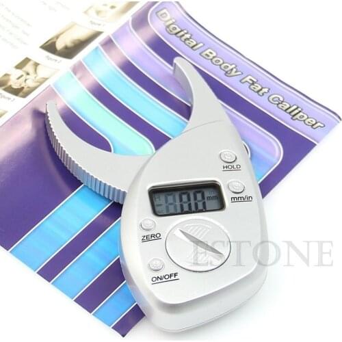 High Quality Digital High Quality Display LCD Body Fat Caliper Skin Fold Analyzer
