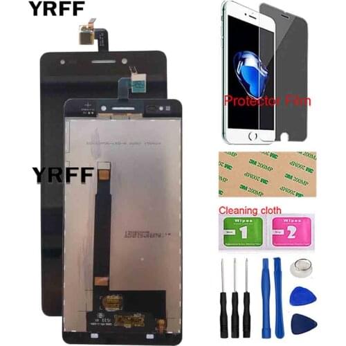 Phone LCD Display For BQ Aquaris M5.5 LCD Display Touch Screen Digitizer Assembly Phone LCDs Sensor Tools Protector Film