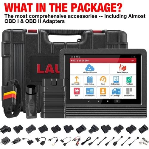 LAUNCH X431 V V4.0 OBD2 Diagnostic Scanner Automotive OBD OBDII Code Reader Scan Tool Full System ECU Coding Active Test For Car