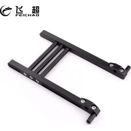 Feichao CNC Aluminum Alloy TX Transmitter Bracket Stand Holder for JR / Futaba DX6 FF9 9X Remote Controller RC Drone Helicopter