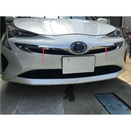 For Toyota Prius 50 Series 2016high-quality ABS chrome-plated middle mesh bright strip upper middle mesh bright strip decoration