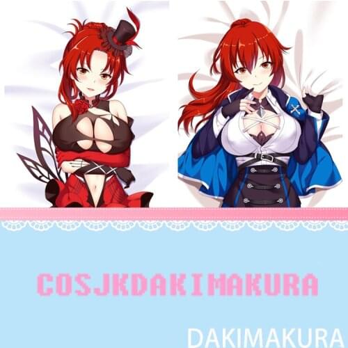 Honkai Impact 3 Murata Himeko Game Dakimakura Female HD Print Pillowcase Body Hugging Pillow Cover Case Exquisite Xmas Gifts