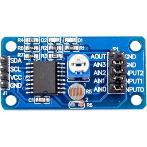 1PCS PCF8591 Module AD/DA Conversion Analog-Digital/Digital-Analog Conversion Module