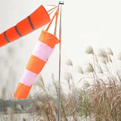 All Weather Nylon Wind Sock Weather Vane Windsock Outdoor Toy Kite,Wind Monitoring Needs Wind Indicator 3Sizes