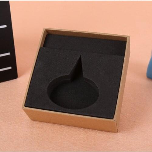 Gift Items Jewelry Balck Custom Logo Paper Packaging Box,Matte Lamination Black Cardboard Gift Box ---DH10575