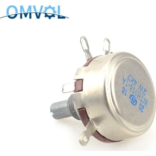 WTH118-1A 2W Potentiometer 1k 2K2 4K7 10K 470K 220K 330K 1M