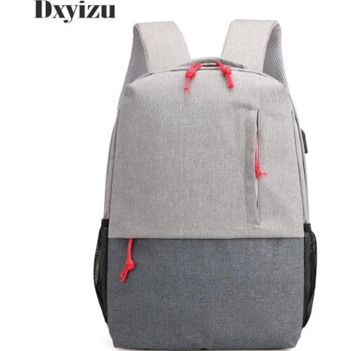 Casual Men Laptop Backpack Usb Charging Anti Theft Women Man School Bags For Teenage Girls College Travel Backpack Nylon Male