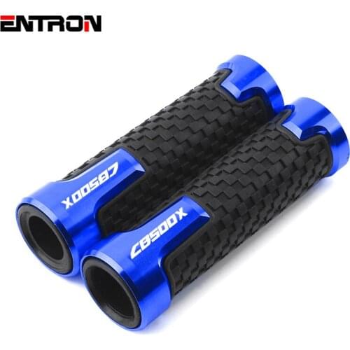 7 Colors Logo CB500X Moto HandleBar Grips For HONDA CB500X CB 500X 2016 2017 2018 2019 Handle Bar Grip Motorcycle Accessories