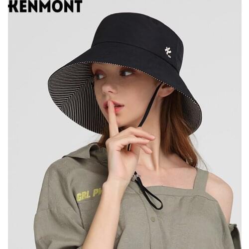 Kenmont fisherman hat sunshading outdoor sports equipments foldable womens hat