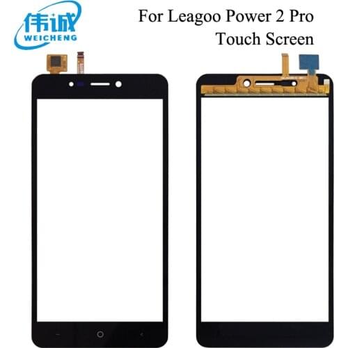 WEICHENG For Leagoo Power 2 Touch Screen 100% New Digitizer Touch Glass Panel Replacement For Leagoo Power 2 Pro Sensor Phone TP