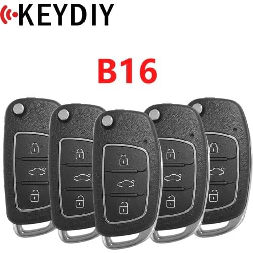 KEYDIY B16 KD Remote Control 3 Button B Series Remote Key For KD900 URG200 KD200 Make New Remote Key (5PCS/LOT)