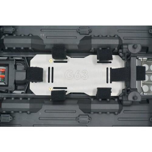 Stainless Steel Secondary Battery Compartment for 1/10 TRAXXAS TRX6 G63 6X6 RC Car Upgrade Part