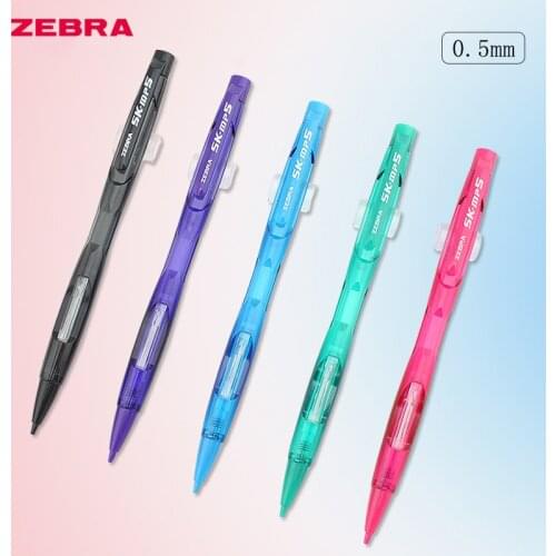 1pc Japan ZEBRA SK-MP5 Side-press Type Movable Lead Mechanical Pencil C-MA100 Five Color Optional 0.5mm