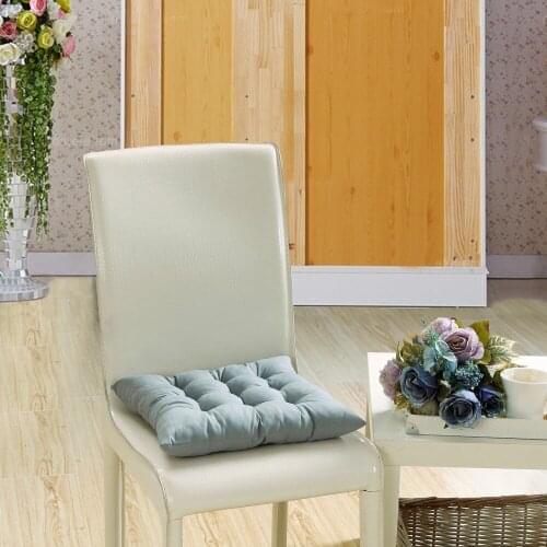 1pc Chair Seat Pads Multicolor Square Cushion Garden Patio Home Kitchen Office Chair Indoor Outdoor Dining Chair Cushion 40*40cm