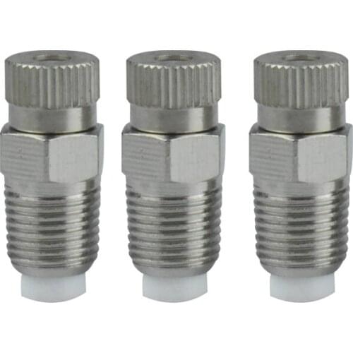 1pcs Humidifier Nozzle Textile Nozzle 1/8 High Pressure Atomization with Filter Cooling Spray Cold Mist/Mist/Ceramic