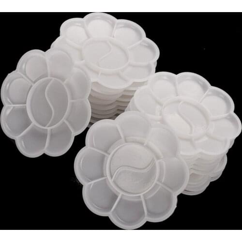 Mag 20 Pieces Paint Palette for Nail Polishes Pigments Lash Adhesive