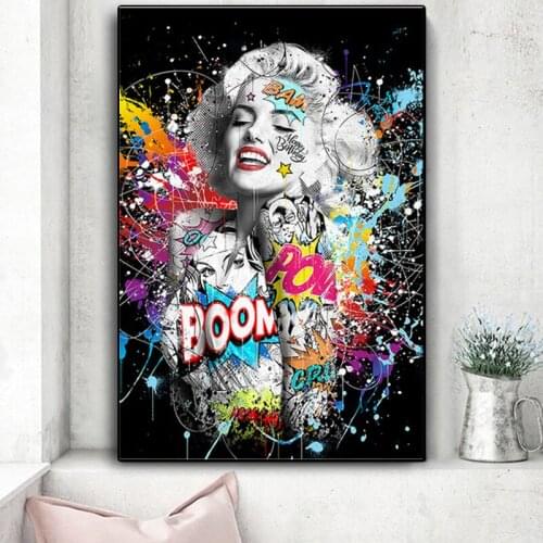 5D DIY Diamond Painting Graffiti Art Sexy Girl Diamond Embroidery Cross stitch kits Diamond Mosaic Home Decor Mystery Box