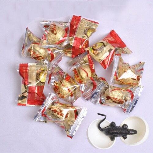 5p April Fools Day Halloween A Hoax Scary Filled Chocolate Lizard Frog Spider Snake Bat Small Animals Candy Realistic Toy