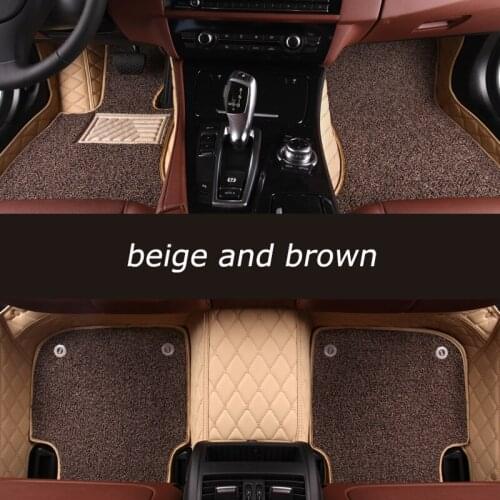 HeXinYan Custom Car Floor Mats for BYD all models G3 G6 S6 M6 F0 F3 Surui G5 S7 E6 SIRUI F6 L3 E5 car styling auto accessories