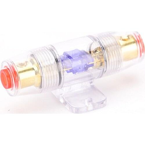 Car Fuse A Small Cross Pin Fuse Safety Film 60 A 8 * 3 * 3 Cm For Car Stereo Built-in Cross-pin Insurance Motor Yacht RV