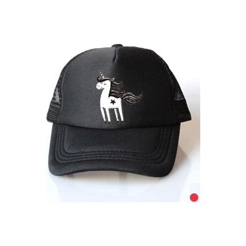 Baby girl baseball cap animal unicorn cap accessories for 3-8 years girls summer sun truck hat cap for kids children