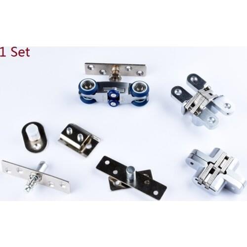 Funssor Folding Sliding Wooden Door Roller Rollers Bifold