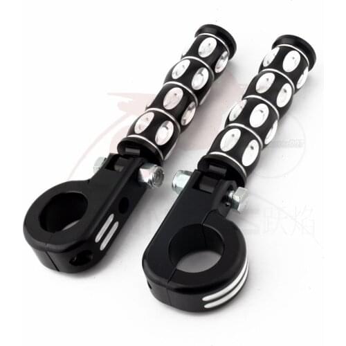 Motorcycle Foot Pegs Footrest Clamp Mount Highway Pegs Engine Crash Bars Guard For Harley Sportster for honda Suzuki M109