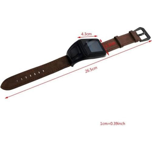 Replaced Genuine Leather Wrist Strap Metal Clasp Buckle Watchband Bracelet for tomtom Runner 2 3/Spark 3 2 Watch Accessories