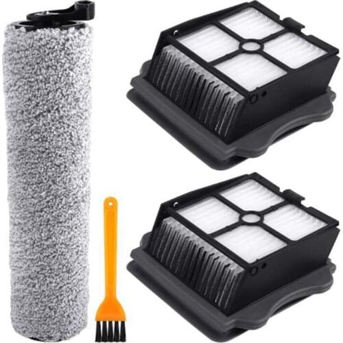 Replacement HEPA Filter And Brush Roller Suitable For Tineco Ifloor 3/Ifloor One S3 Cordless Wet Dry Vacuum Cleaner
