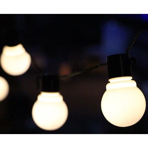 6m 20 Led String Lights Outdoor Fairy Lights Garland Waterproof Bulbs Garden Patio Wedding Party Christmas Decor Lights Chain