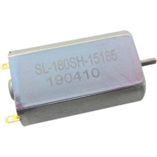 2pcs High Speed 180 Motor Electric DC 3V 6V 9V 12V 2350rpm -10000rpm Strong Magnetic Carbon Brush DIY Hair Clipper T180SH-15185