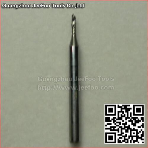 3.175*1.0*6mm AAA series Tungsten Steel One Flute Engraving Tool Bits,Spiral Drill Bits,End Milling Cutter for Acrylic