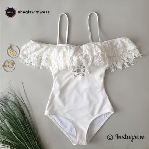 One Piece Swimsuit 2021 New Korean 1 Women Plavky Bathing Suit Female Skirt Cover Fund Print Polyester Sierra Surfer Swimwear