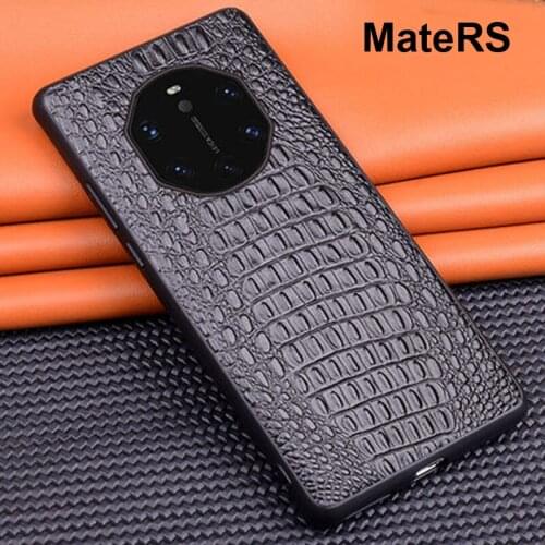 For Huawei Mate RS Case For Huawei MateRS Luxury Genuine Leather back shell Case For Huawei Mate R S Bag Cover