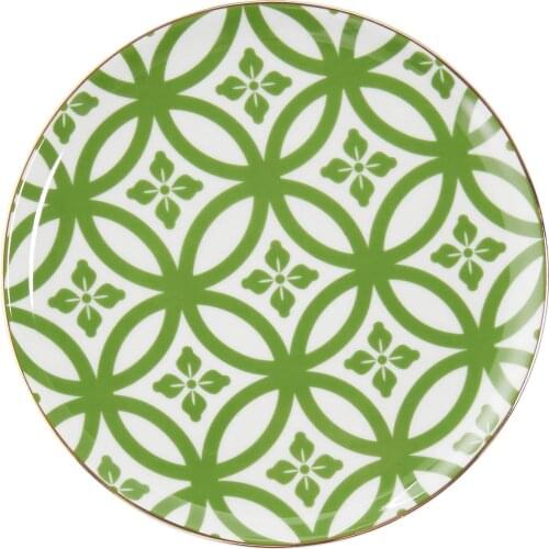 Porland Marocco 20 cm Cake Plate 20 cm - Pack of 6 - 6 Colours / Designs