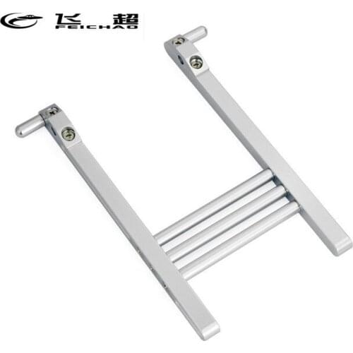 Feichao Aluminum Alloy RX TX Transmitter Bracket Stand Holder for JR / Futaba DX6 FF9 9X Remote Controller RC Airplane Drone