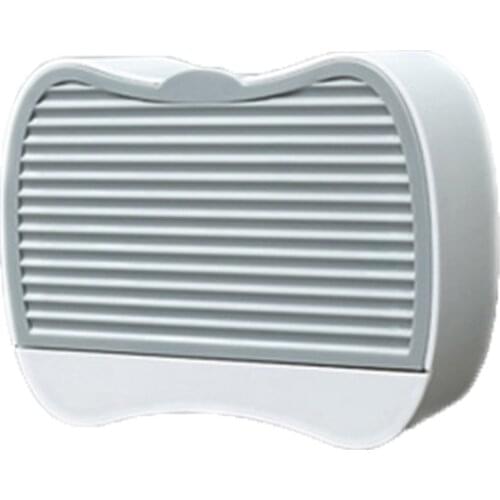 Creative drain soap box box household wall-mounted suction cup free perforation bathroom dormitory with new soap holder