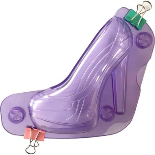 Creative Mini 3D High Heel Shoe Shape Candy Sugar Paste Mold Cake Decoratiing Tools DIY 3D Chocolate Mold Cake Mold
