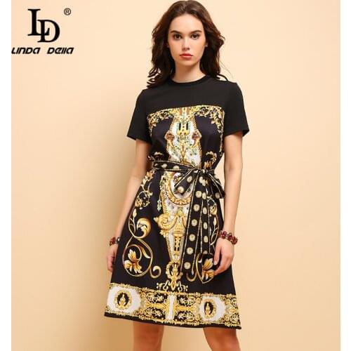 Short Summer Dresses LD LINDA DELLA China