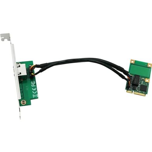 LR-LINK LRES2206PT Mini PCI-express Gigabit Ethernet Coper RJ45 mini pcie network card