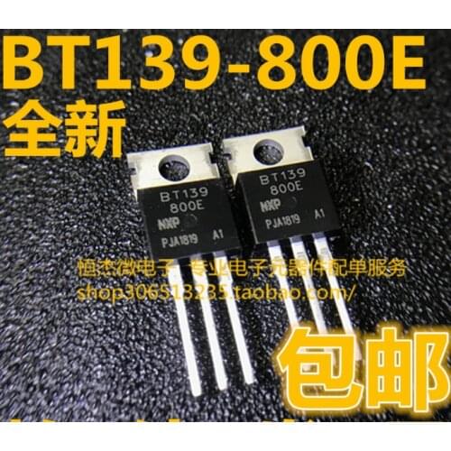 Xinyuan 10PCS/LOT BT139-800E TO220 BT139-800 TO-220 BT139 139-800E
