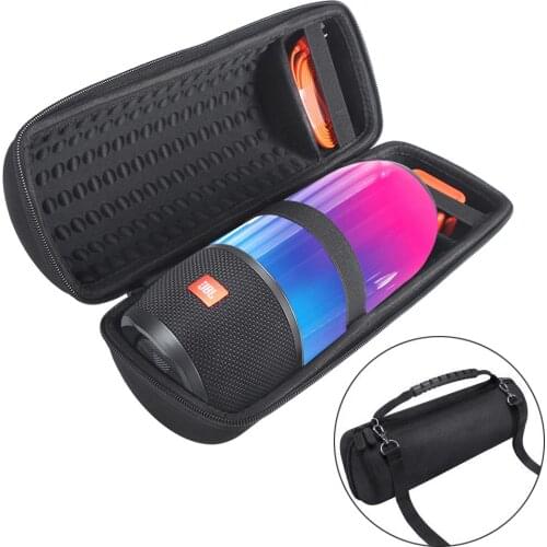 2018 New PU EVA Hard Case for JBL Pulse 3 Speaker Carry Storage Case Pouch for JBL Pulse3 Bluetooth Speaker Bags (With Belt)