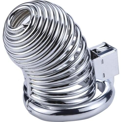 New 3 Size Stainless Steel Cock Cage Chastity Cage Penis Sleeve Metal Chastity Cage Bondage Penis Lock adult Sex Tools For Men