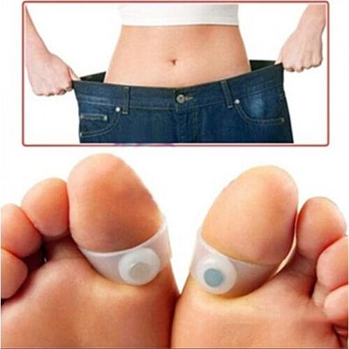 New Silicon Magnetic Foot Massage Toe Ring Durable Keep Fit Slimming Health Tool