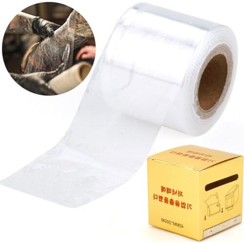 1/2/3Roll Tattoo Clear Wrap Cover Preservative Film Microblading Supplies Disposable Eyebrow Film Permanent Makeup Accessories