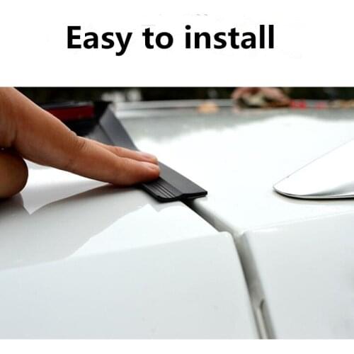 Rubber Car Trunk Edge Sealing Seal Strip Sticker For Chevrolet Cruze Aveo Lacetti Captiva Cruz Niva Spark Orlando Epica Sail